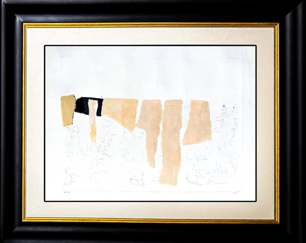 蚀刻版画 Burri - Muffa