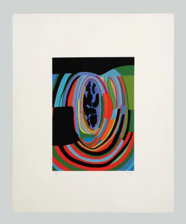 丝网印刷 Burri - Serigrafia 1-B