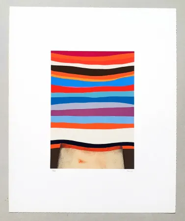 丝网印刷 Burri - Serigrafia 1-D