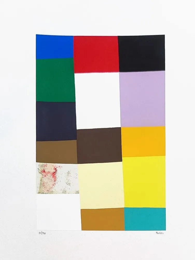 丝网印刷 Burri - Serigrafia 2