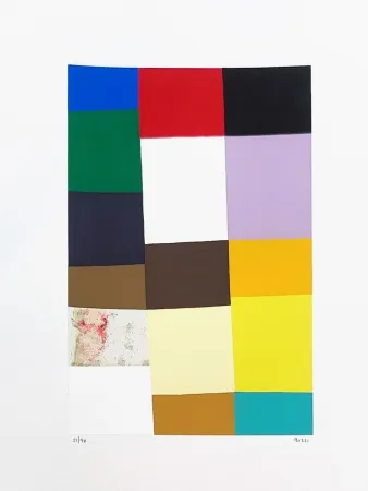 丝网印刷 Burri - Serigrafia 2