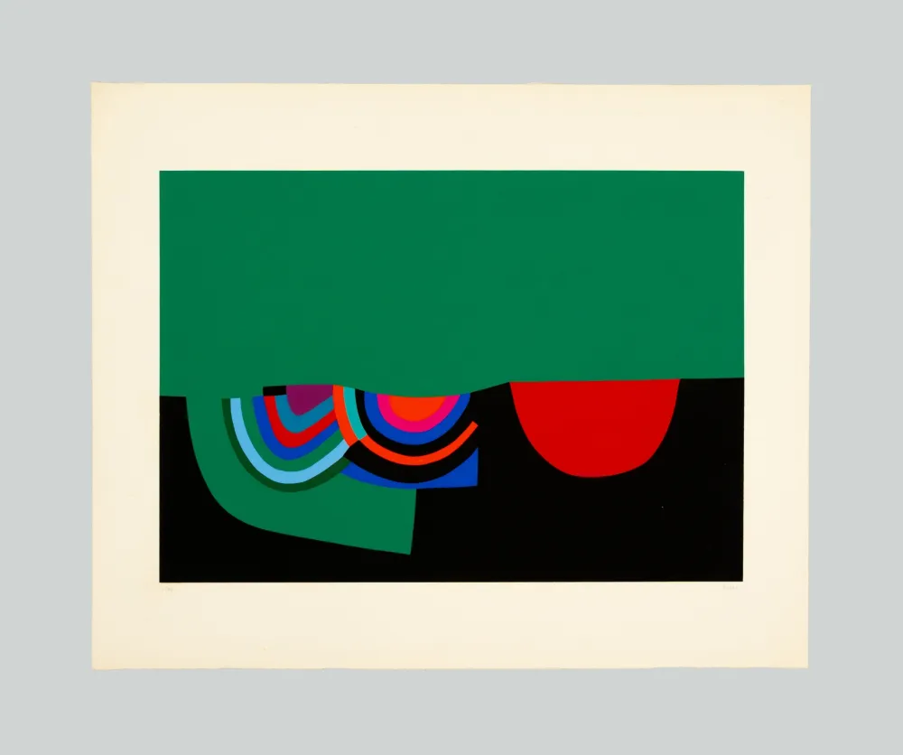 丝网印刷 Burri - Serigrafia 2-A