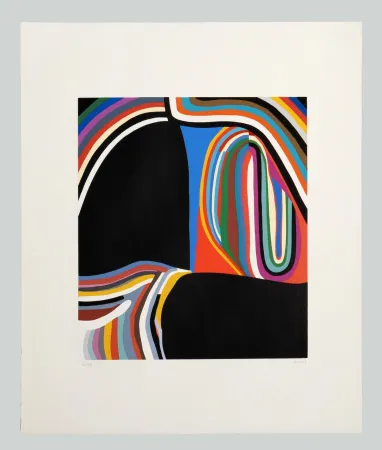 丝网印刷 Burri - Serigrafia 2-B