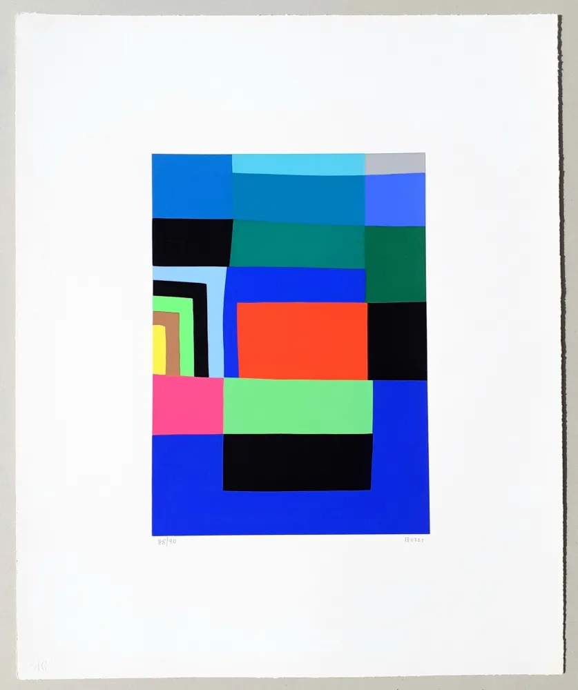 丝网印刷 Burri - Serigrafia 3