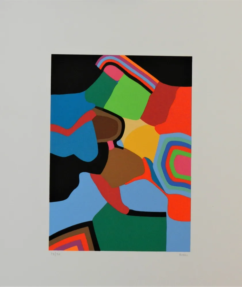 丝网印刷 Burri - Serigrafia 5