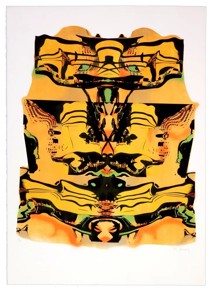 石版画 Bury - Guggenheim