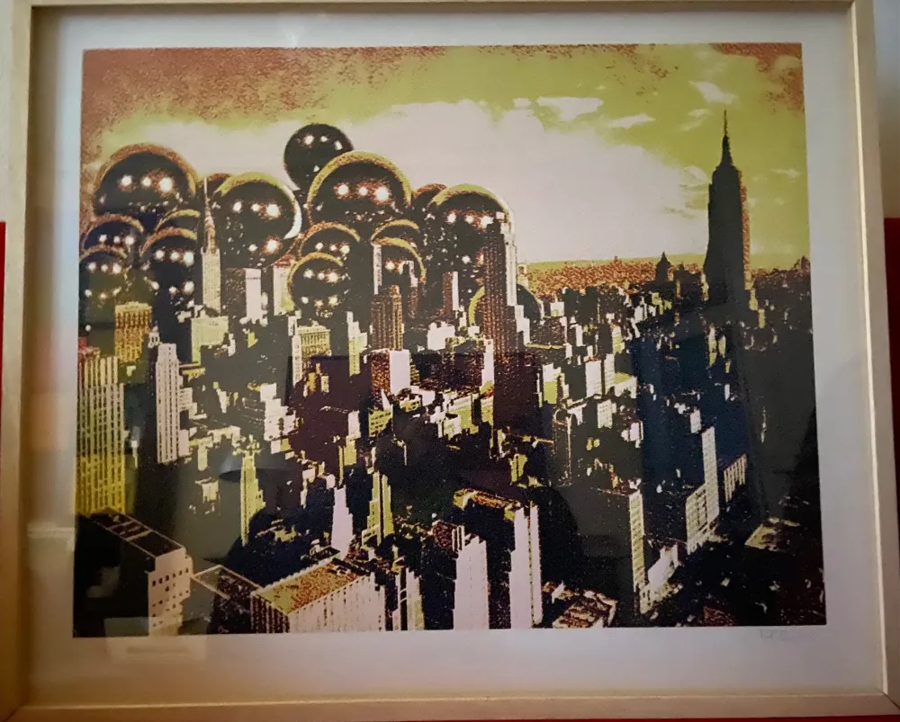 石版画 Bury - New York