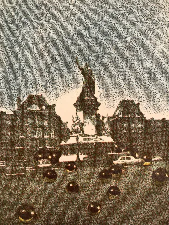 石版画 Bury - Paris,