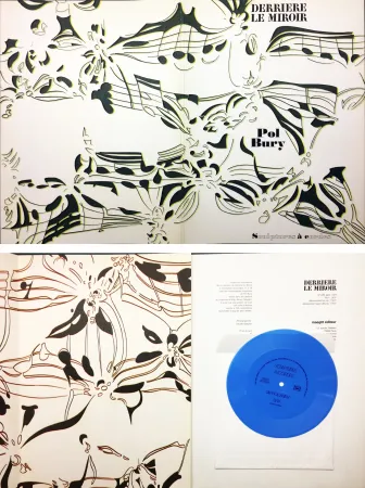 插图书 Bury - POL BURY. COLLECTION COMPLÈTE des 4 numéros de DERRIÈRE LE MIROIR consacrés à Pol Bury (de 1969 à 178).