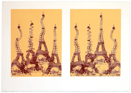 石版画 Bury - San titre