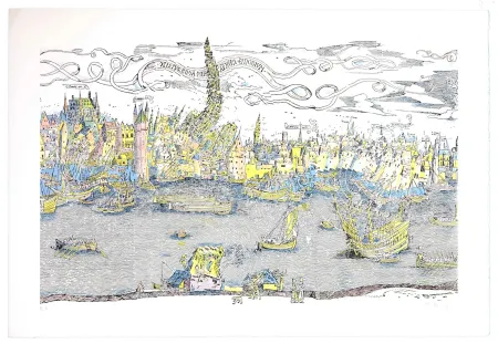 石版画 Bury - Sans titre