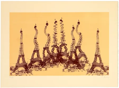 石版画 Bury - Sans titre