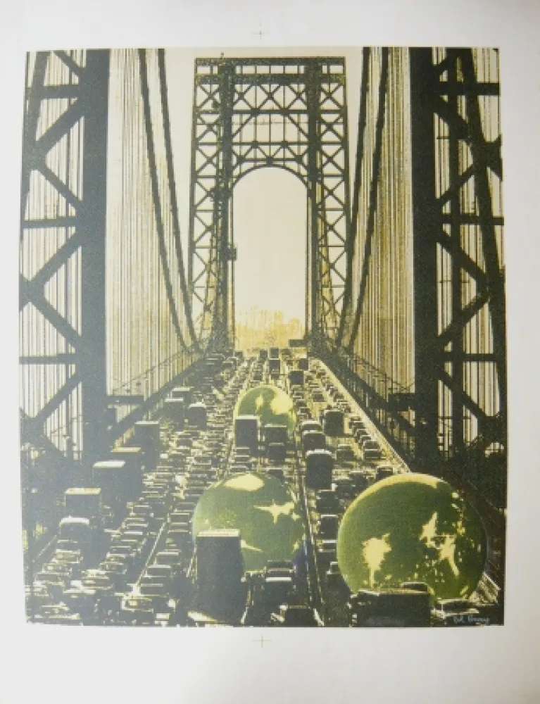 石版画 Bury - Sans titre