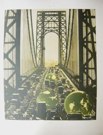 石版画 Bury - Sans titre