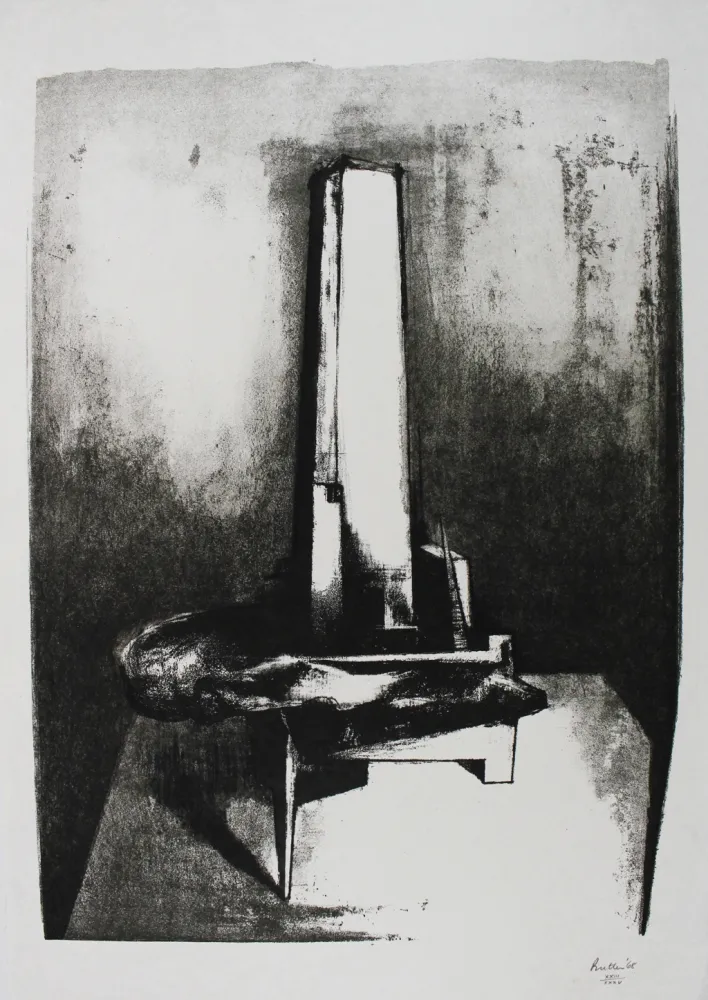 石版画 Butler - Tower
