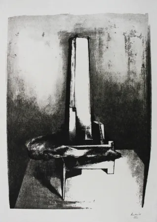 石版画 Butler - Tower