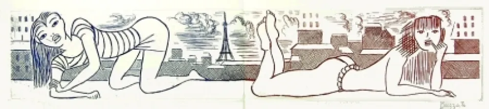 蚀刻飞尘法 Buzzati - Senza titolo