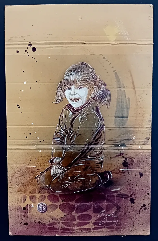 镂版印刷 C215 - NINA