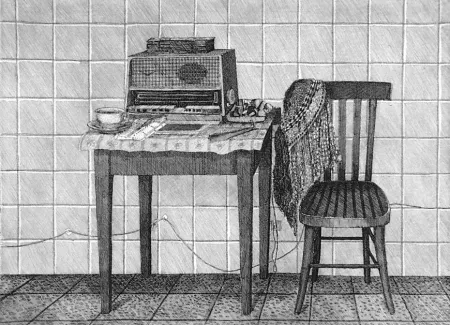 蚀刻版画 Cacciarini - La cucina di Nicola Nisi