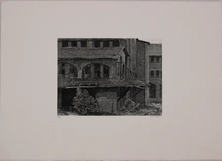 蚀刻版画 Cacciarini - Untitled