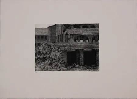 蚀刻版画 Cacciarini - Untitled