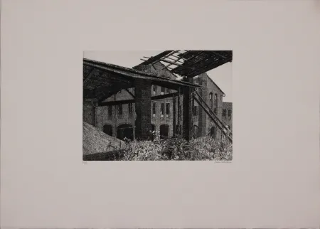 蚀刻版画 Cacciarini - Untitled