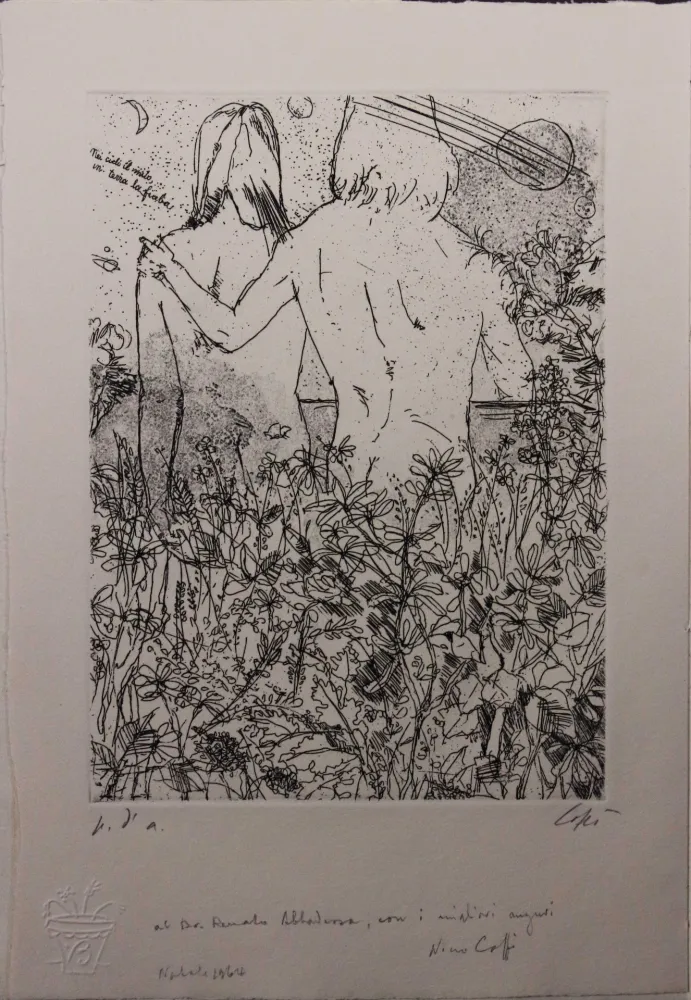 蚀刻版画 Caffè - Untitled