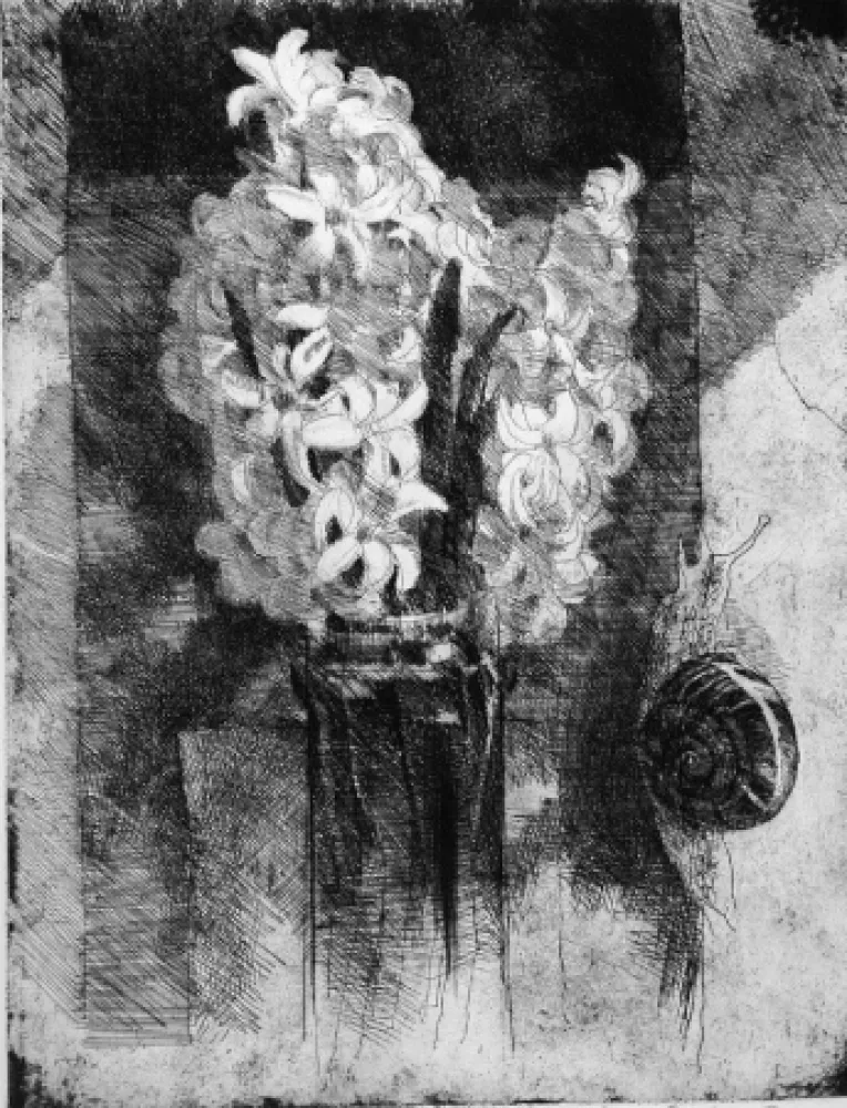 蚀刻版画 Calandri - Giacinti