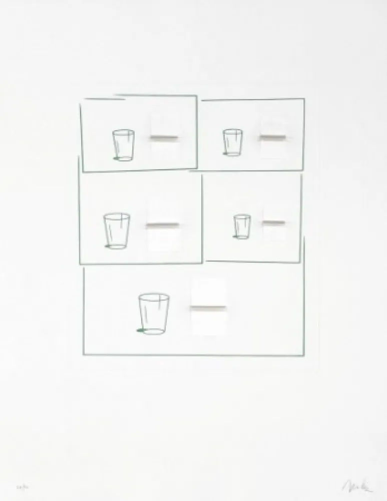 石版画 Caldas - Without title 2