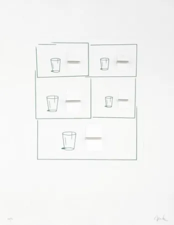 石版画 Caldas - Without title 2