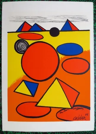 石版画 Calder - A San Lazzaro