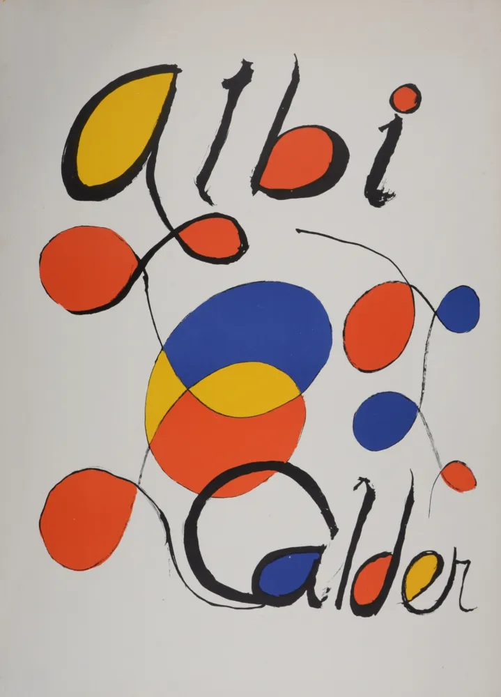 石版画 Calder - Albi, circa 1971