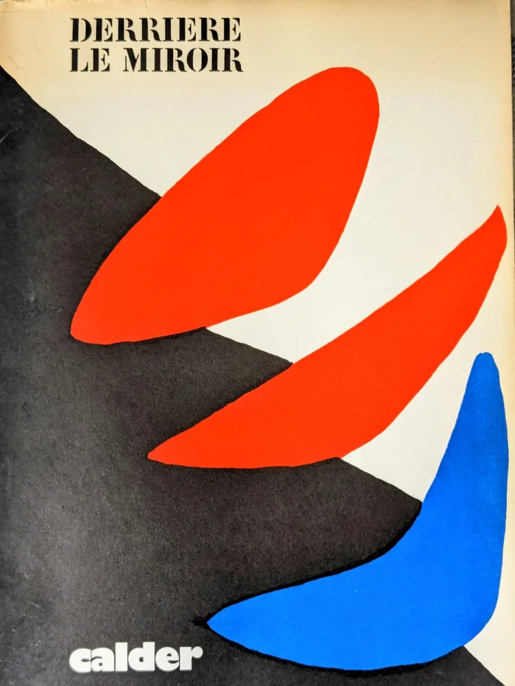石版画 Calder - Alexander Calder -  Abstract Composition, Lithograph for Dlm, 1971