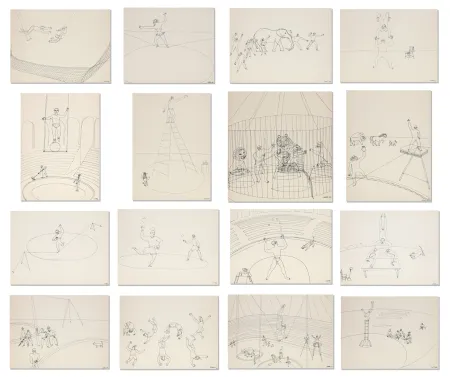 胶版印刷 Calder - Calder’s Circus