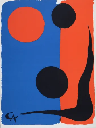 石版画 Calder - Composition, 1966