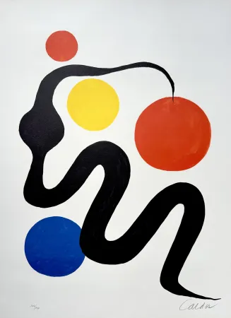 无技术 Calder -  Composition Serpentine
