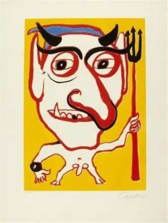 蚀刻飞尘法 Calder - Constantin Tacou