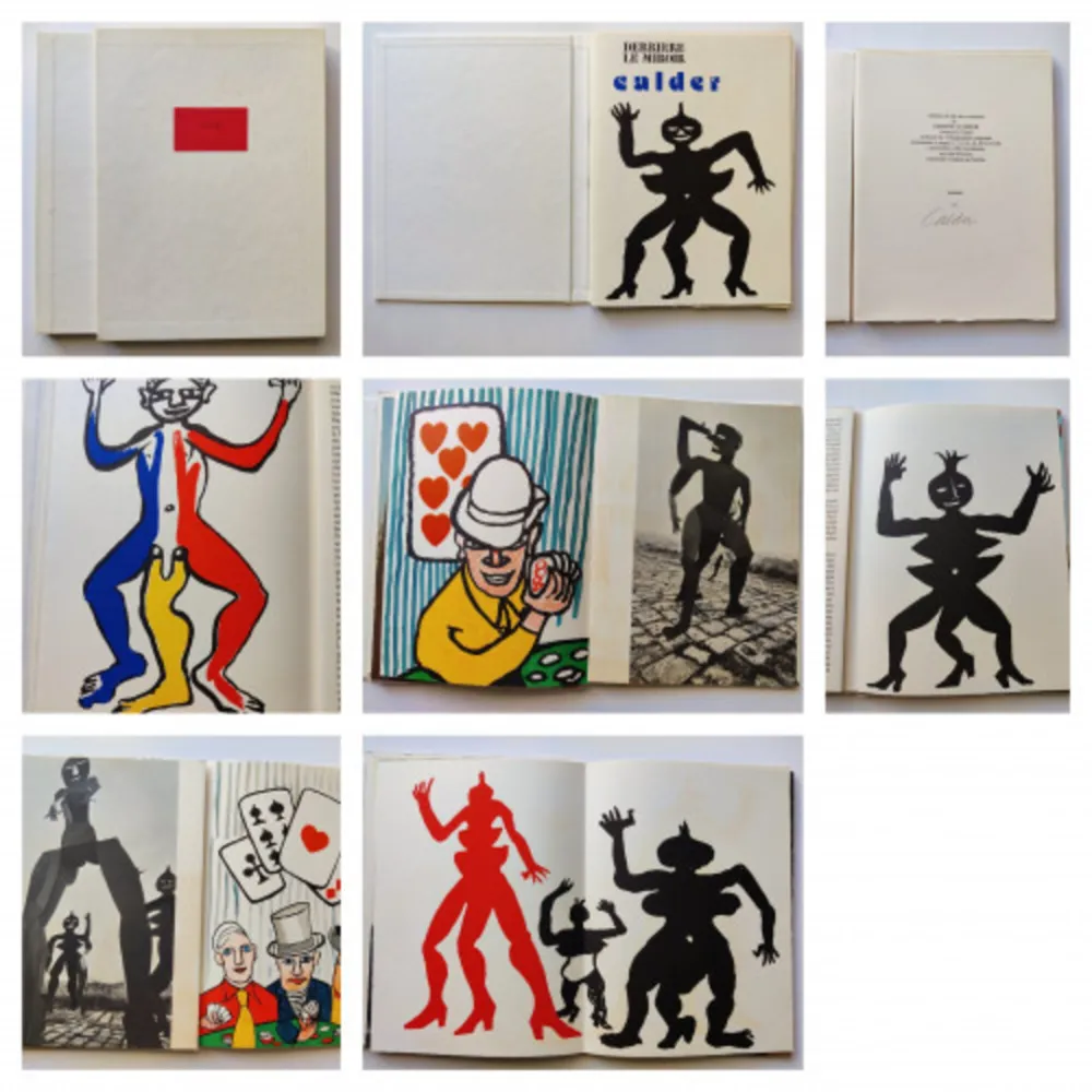 石版画 Calder - Derriere Le Miroir