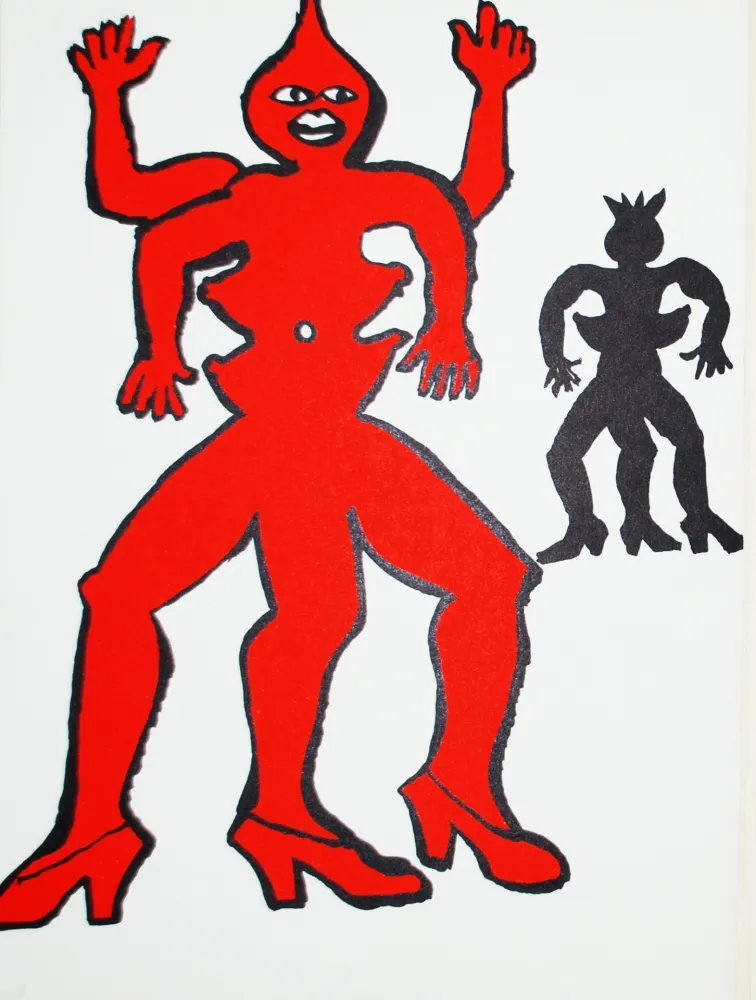 石版画 Calder - DLM 212
