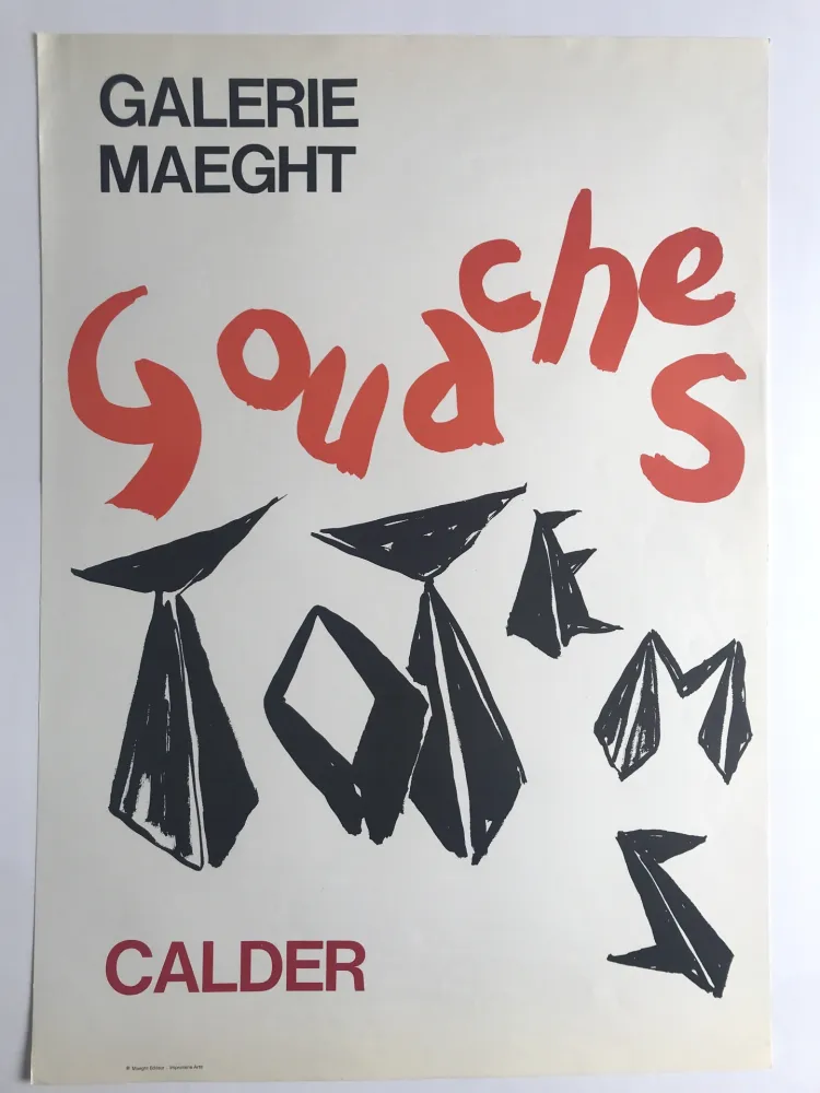 海报 Calder - Galerie Maeght