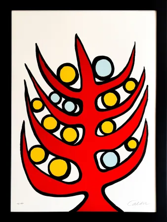 石版画 Calder - L'albero del bene e del male