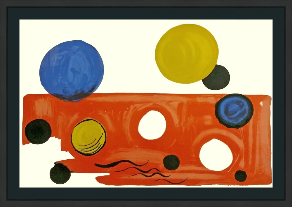 石版画 Calder - LANDSCAPE