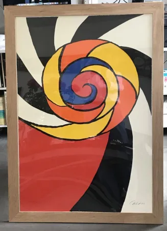 石版画 Calder - Le turban , 1969