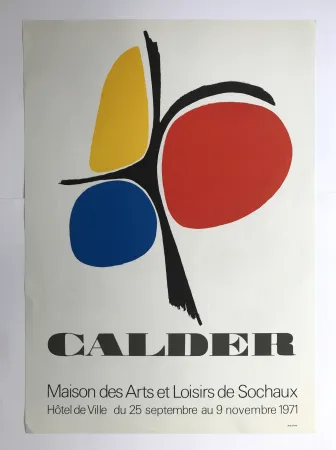 海报 Calder - Maison des arts et de la culture de Sochaux