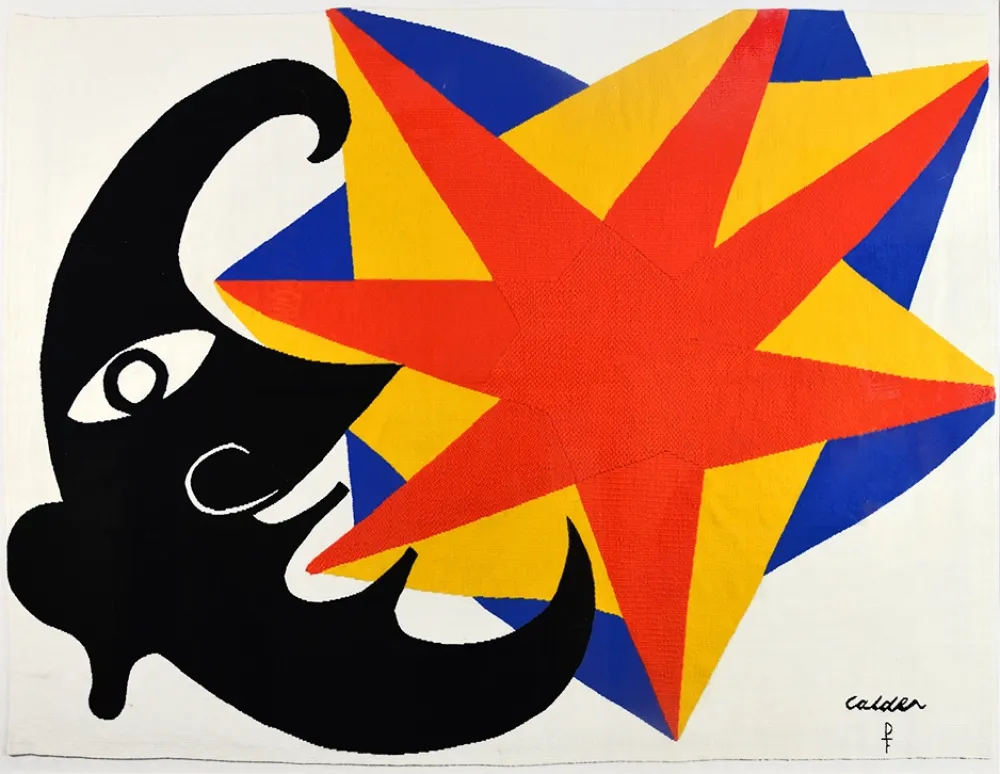 无技术 Calder - Moon and Star Tapestry