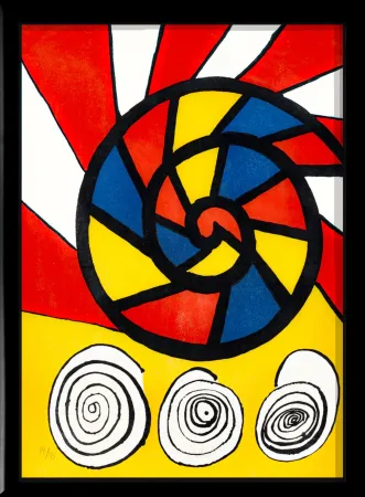 石版画 Calder - Phonograph