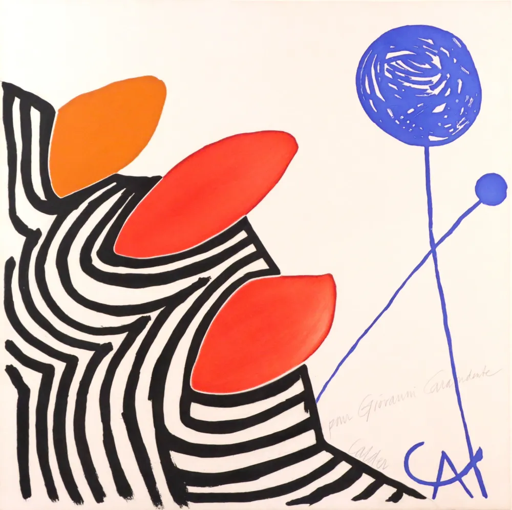 飞尘腐蚀法 Calder - Presenza Grafica