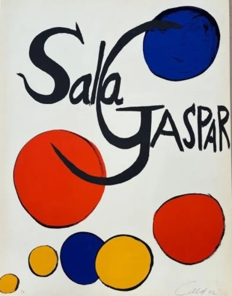 石版画 Calder - Sala Gaspar