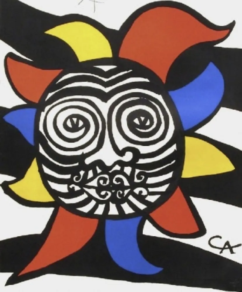 石版画 Calder - Sans