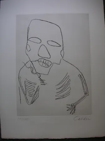 版画 Calder - SANTA CLAUS